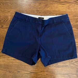 J CREW WOMENS Navy SHORTS SIZE 12